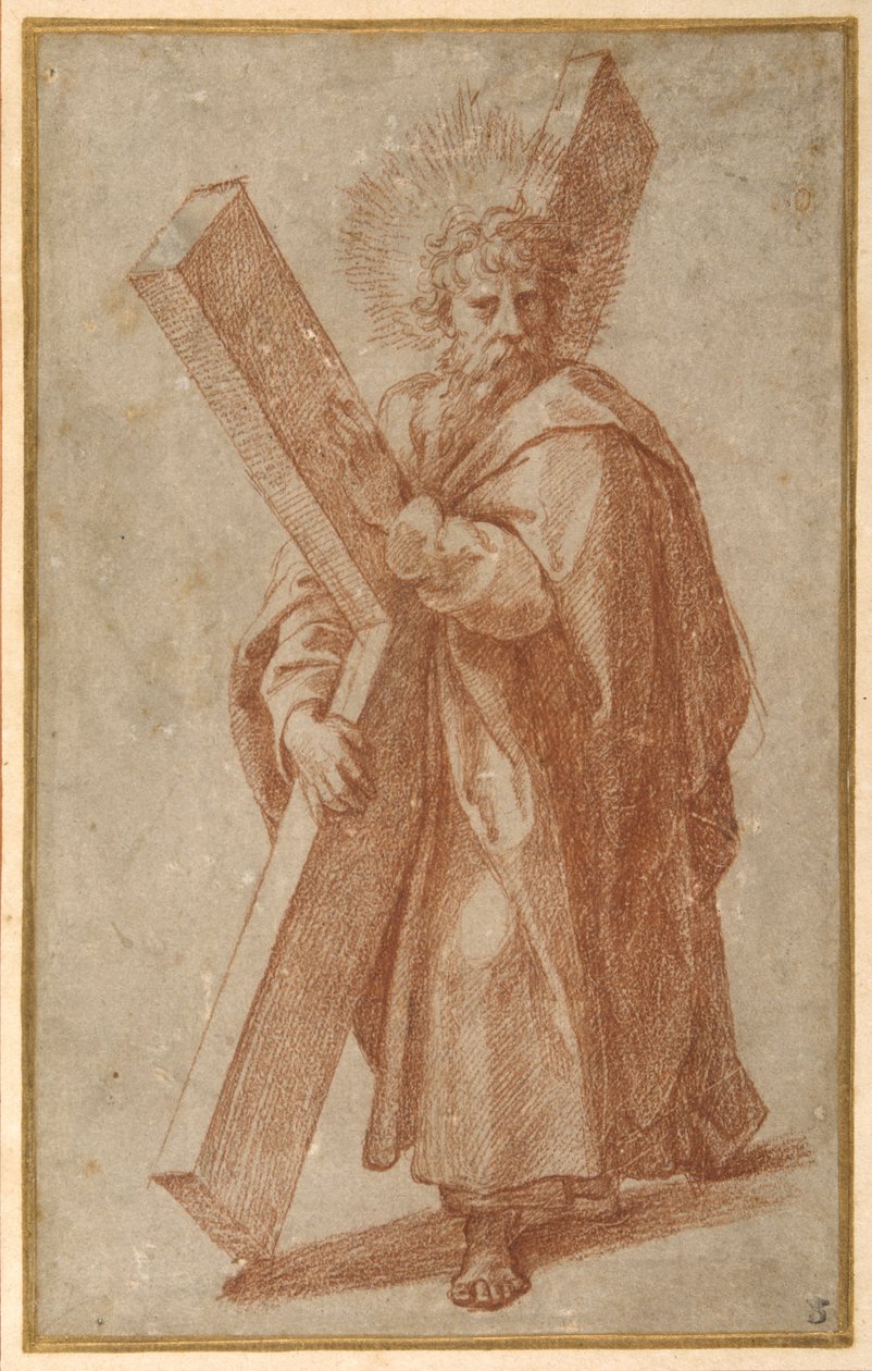 The Twelve Apostles: St. Andrew بواسطة جوليو رومانو