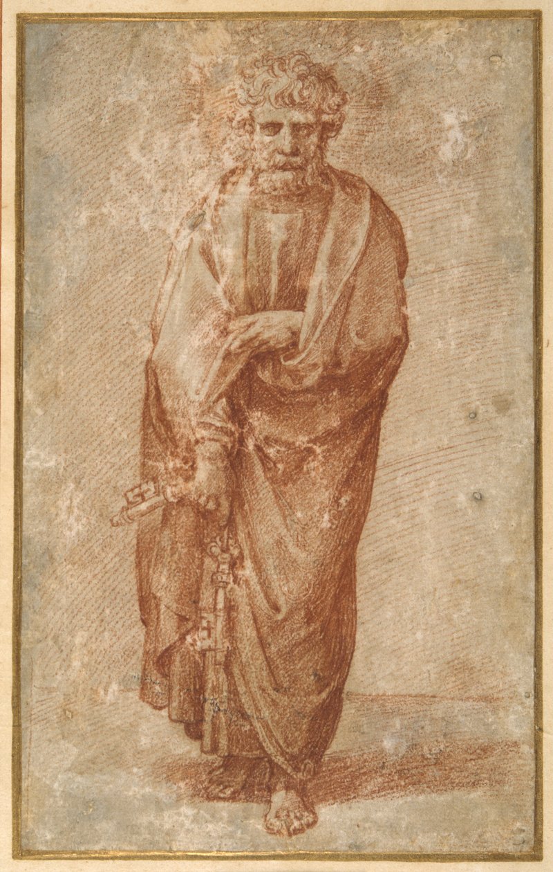 The Twelve Apostles: St. Peter بواسطة جوليو رومانو