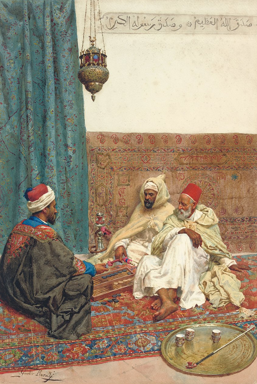 لعبة Tavli بواسطة جوليو روساتي