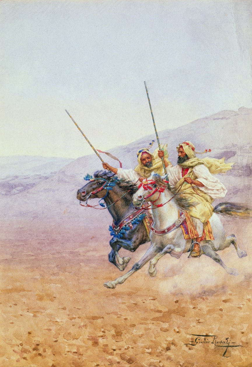عبر الصحراء (مرحاض) بواسطة جوليو روساتي