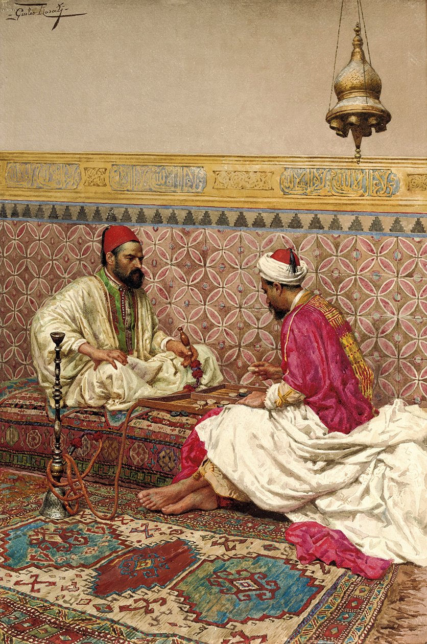 لاعبي الطاوله بواسطة جوليو روساتي