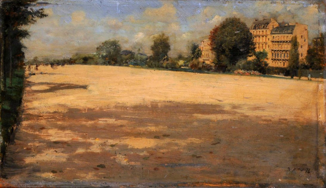LandscapeAvenue du Bois de Boulogne بواسطة جوزيبي دي نيتس