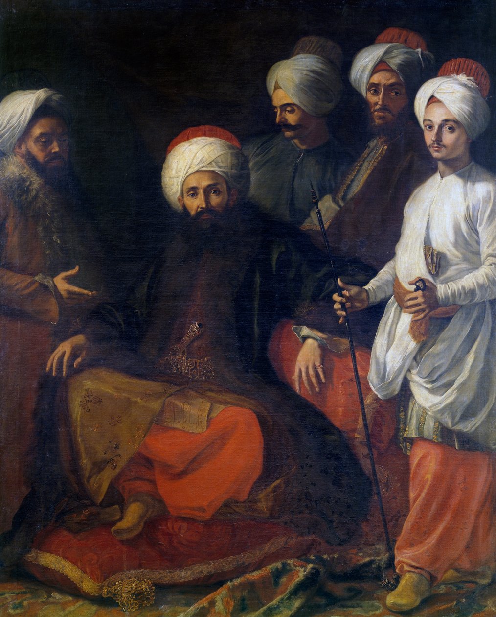 Embassy of Turkey in 1741 (painting) بواسطة جوزيبي بونيتو