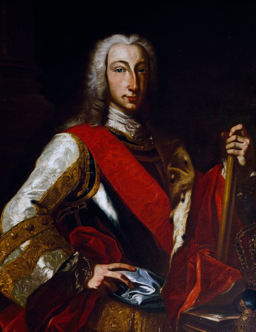 صورة تشارلز الثالث من بوربون (1716-1788) ، ملك إسبانيا ، فيما بعد تشارلز السابع ملكًا لنابولي ، رسمها جوزيبي بونيتو (1707-1789) بواسطة جوزيبي بونيتو