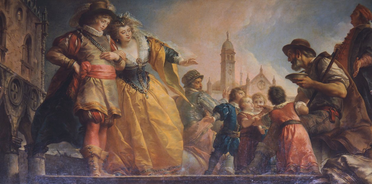 قصة جوالتييرو ، كونت أنجيه ، بقلم جوزيبي كاديس (1750-1799) بواسطة جوزيبي كيدز