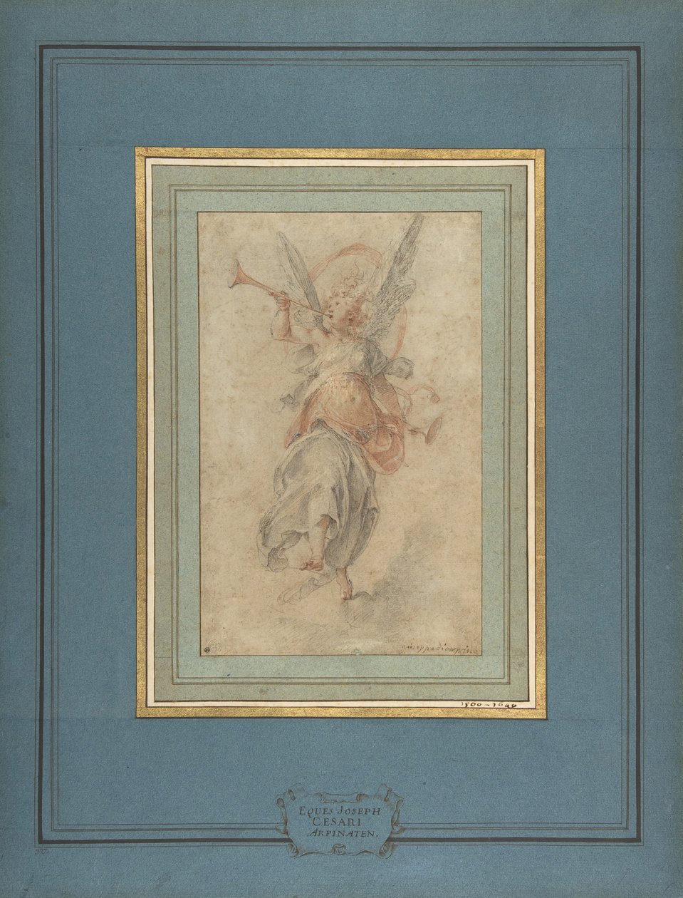الشكل المجازي للشهرة ، كاليفورنيا. 1590. بواسطة جوزيبي سيزاري