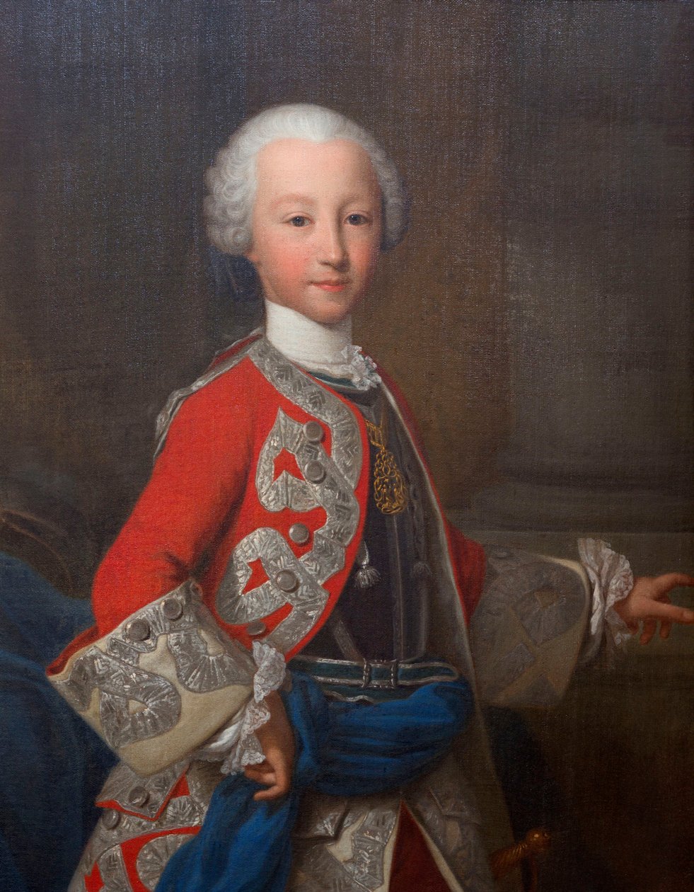 صورة تشارلز إيمانويل الرابع ملك سردينيا ، بقلم جوزيبي دوبرا (1703-1784) ، زيت على قماش ، 97 ، 8 × 79 ، 5 سم بواسطة جوزيبي دوبرا