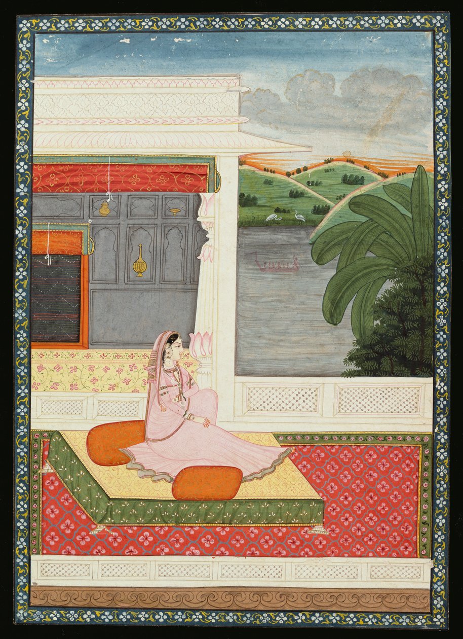 سيدة وحيدة تنتظر أخبار عشيقها ، c.1800 بواسطة جوزيبي ماغيوليني