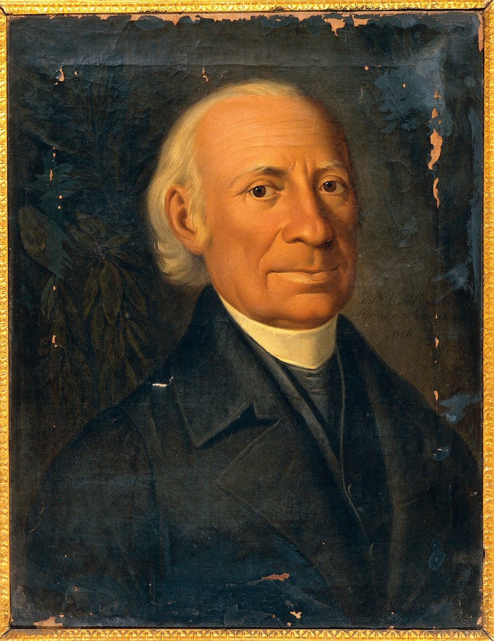 صورة جيوفاني ميلي (1740-1815) ، الشاعر والكاتب المسرحي الإيطالي جوزيبي باتانيا ، لوحة بواسطة جوزيبي باتانيا