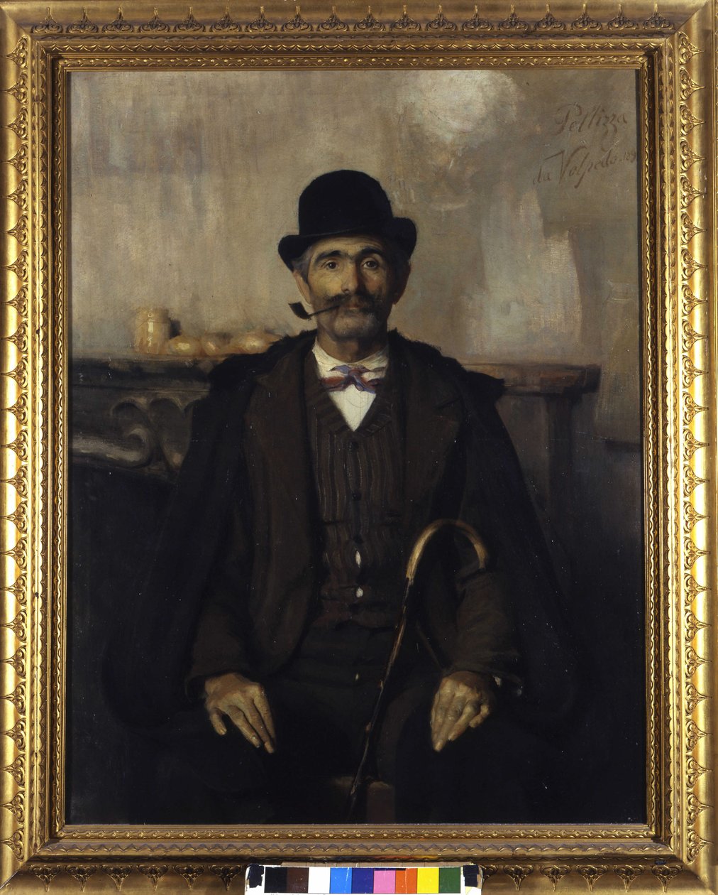 الوسيط جوزيبي جياني (صورة جوزيبي جياني الوسيط). لوحة جيوفاني بيليزا دا فولبيدو (1868-1907) بواسطة جوزيبي بيليزا دا فولبيدو