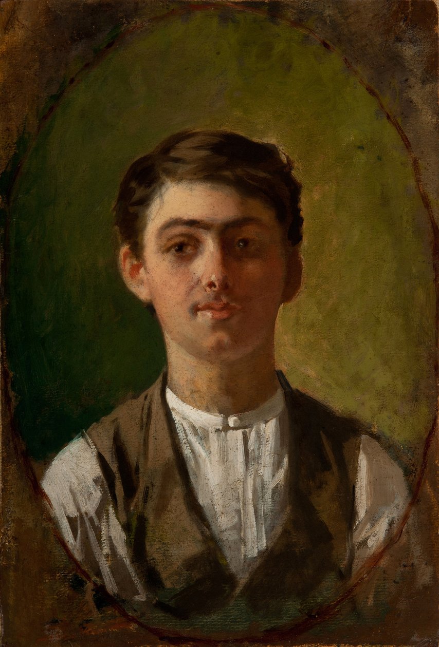 صورة ذاتية ، 1885-1886. بواسطة جوزيبي بيليزا دا فولبيدو