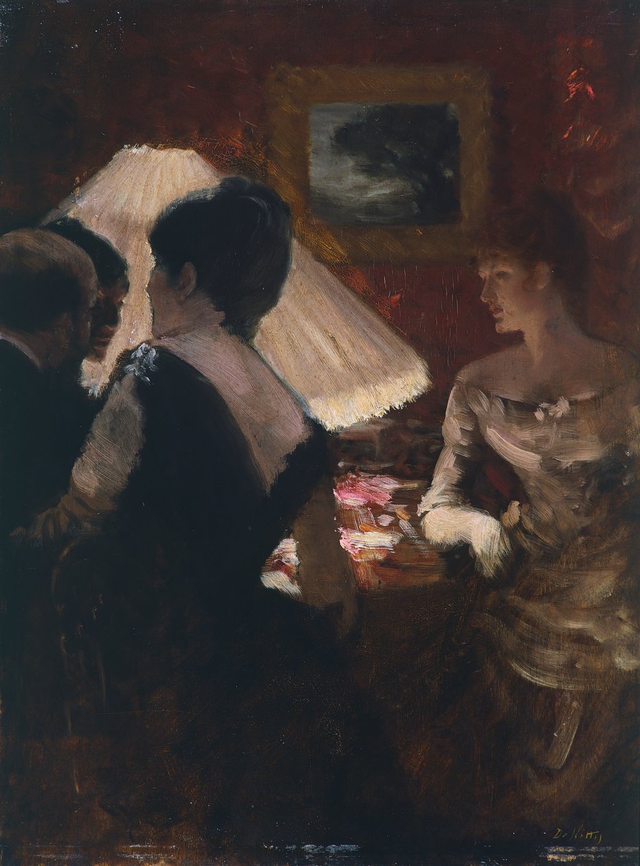 Around the lampshade بواسطة جوزيبي أو جوزيف دي نيتيس