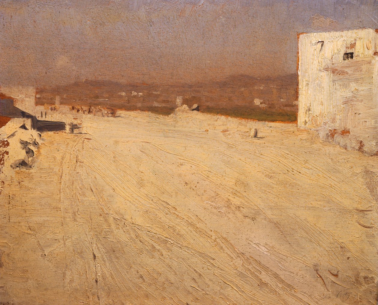 Landscape in sun بواسطة جوزيبي أو جوزيف دي نيتيس