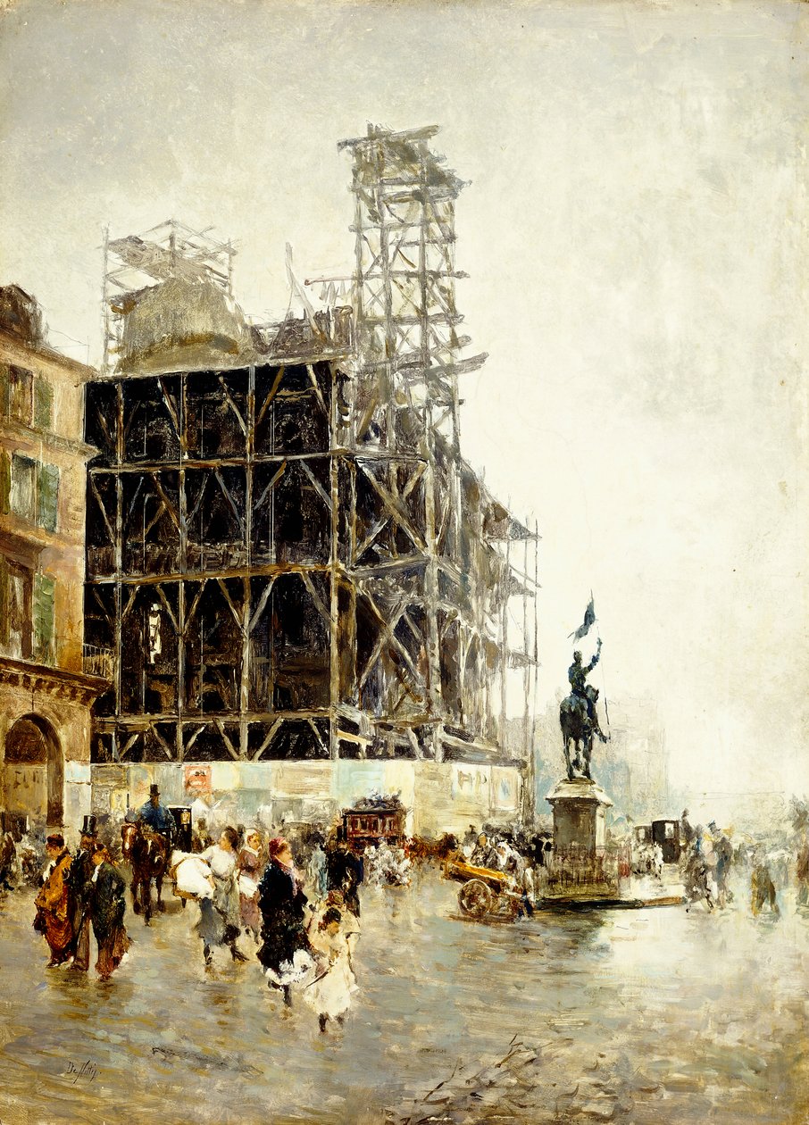 Place de Pyramides ، بواسطة جوزيبي أو جوزيف دي نيتيس