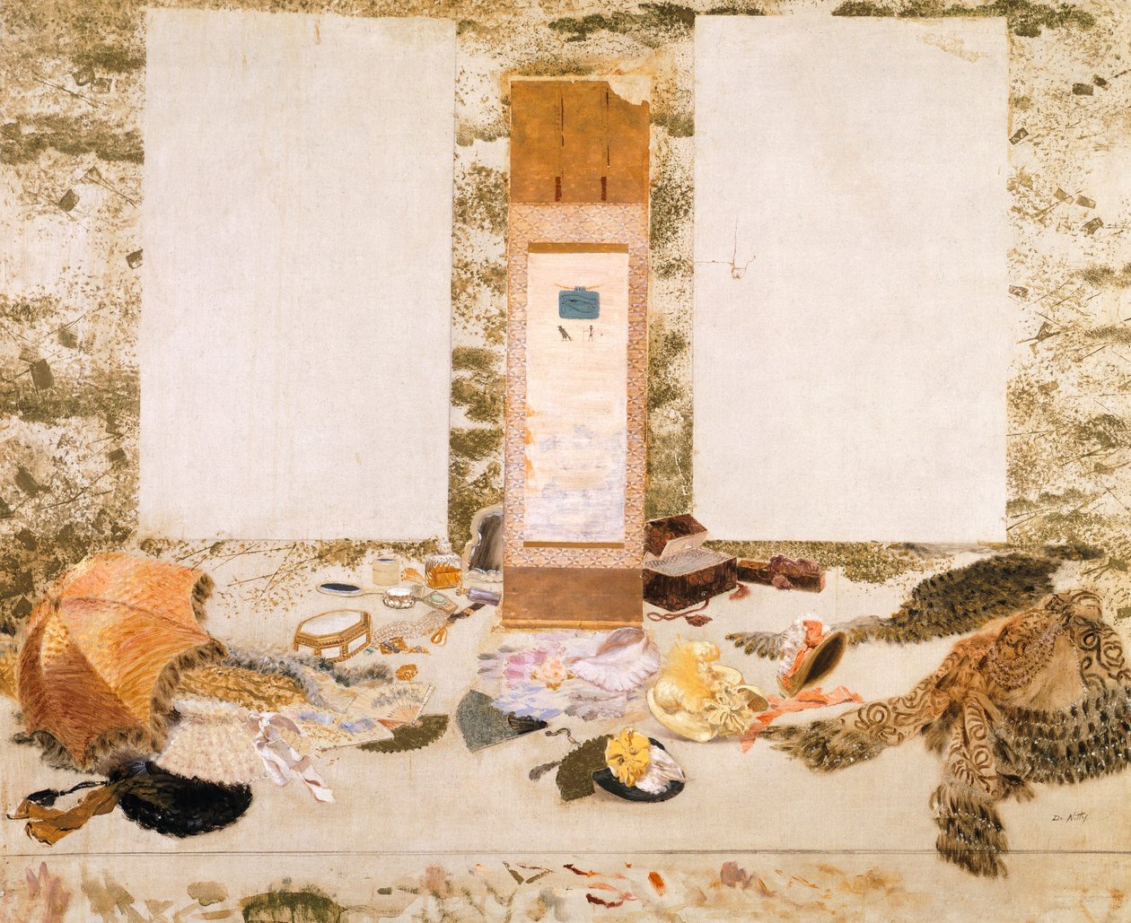 Still Life by Giuseppe De Nittis (1846-1884) بواسطة جوزيبي أو جوزيف دي نيتيس