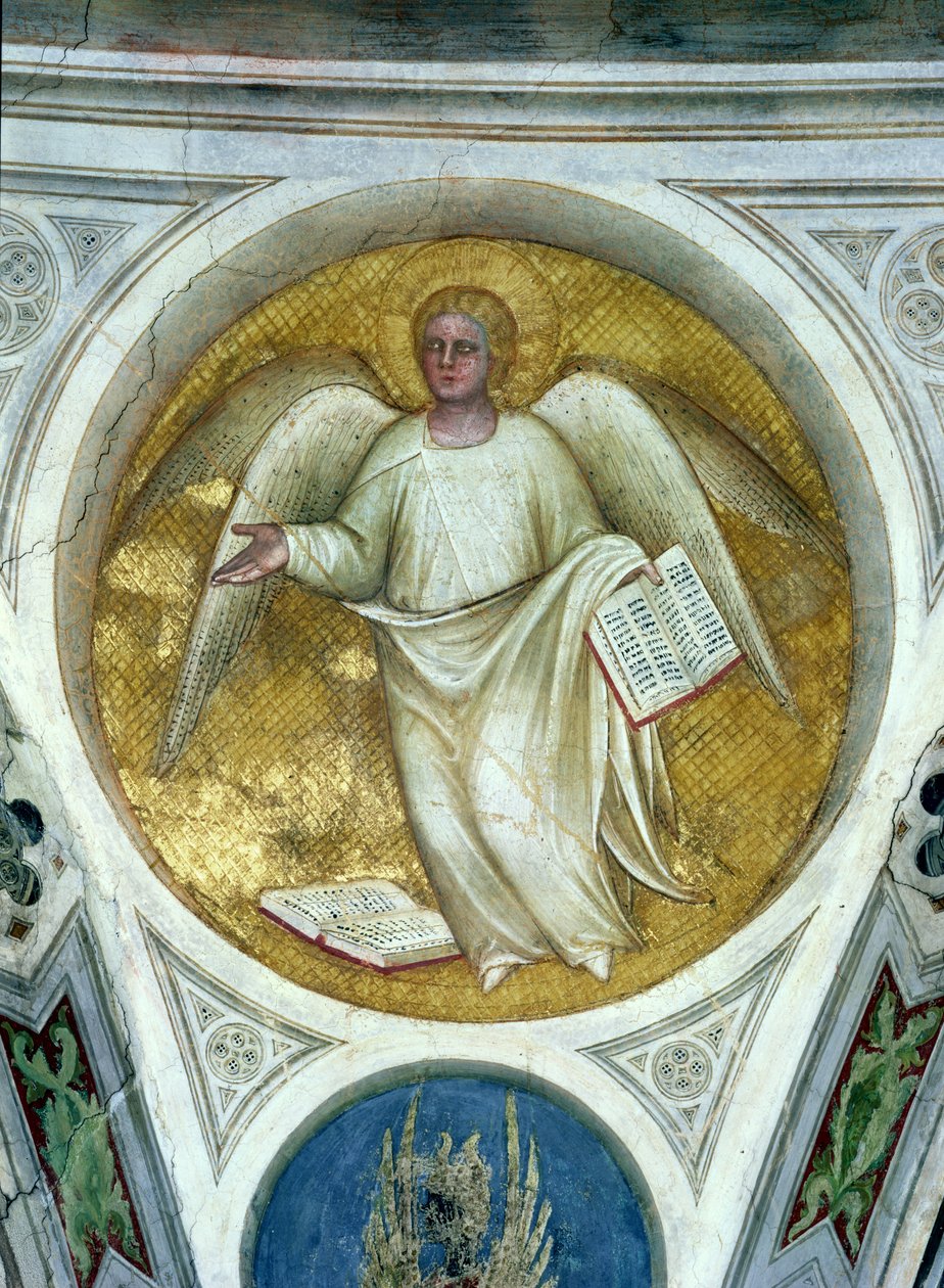 ملاك في عين ، 1360-70 بواسطة Giusto di Giovanni de Menabuoi