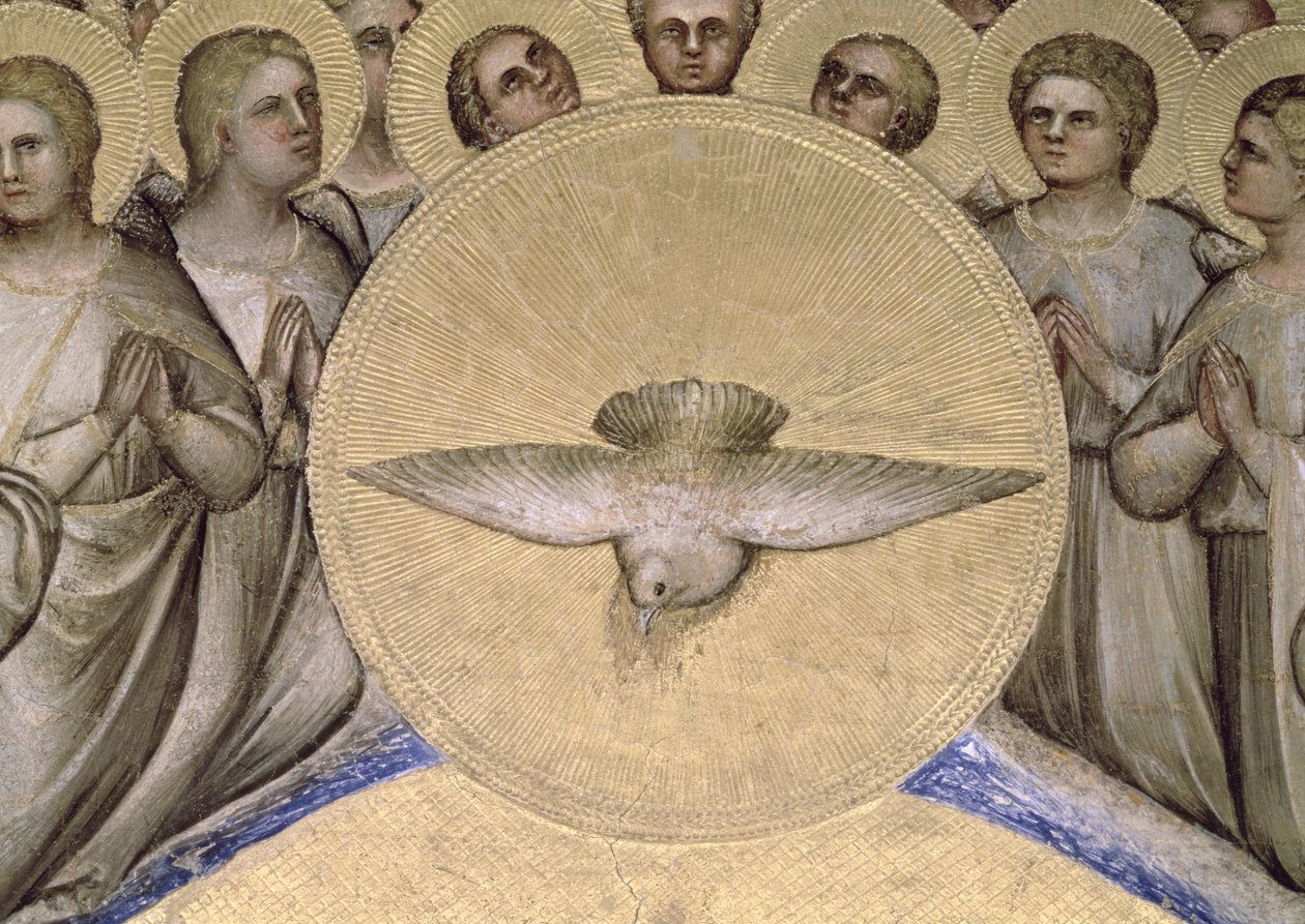 حمامة الروح القدس ، 1360-1370 بواسطة Giusto di Giovanni de Menabuoi