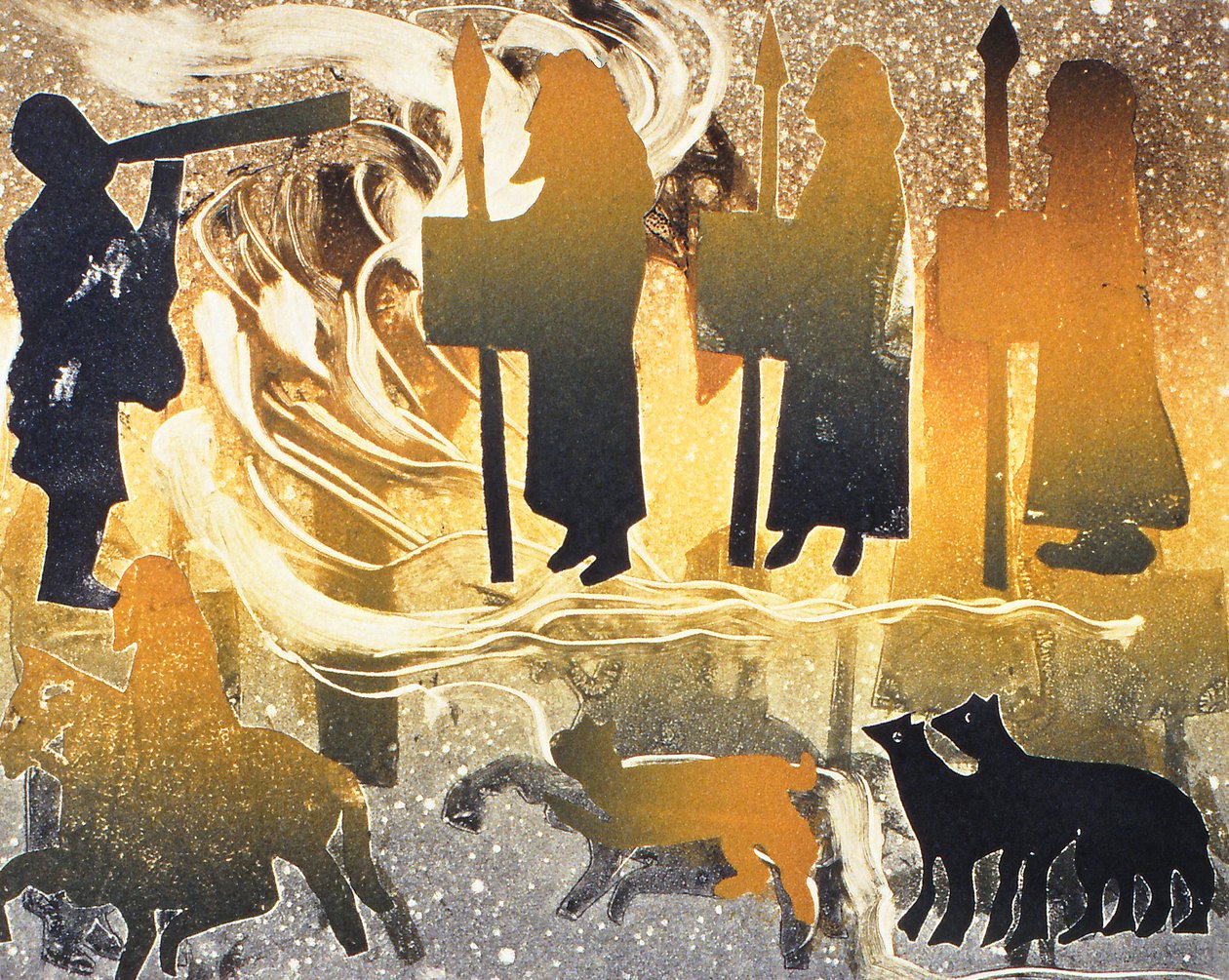 بيكتش ميلودي 2000 (monoprint) بواسطة جلوريا والينجتون