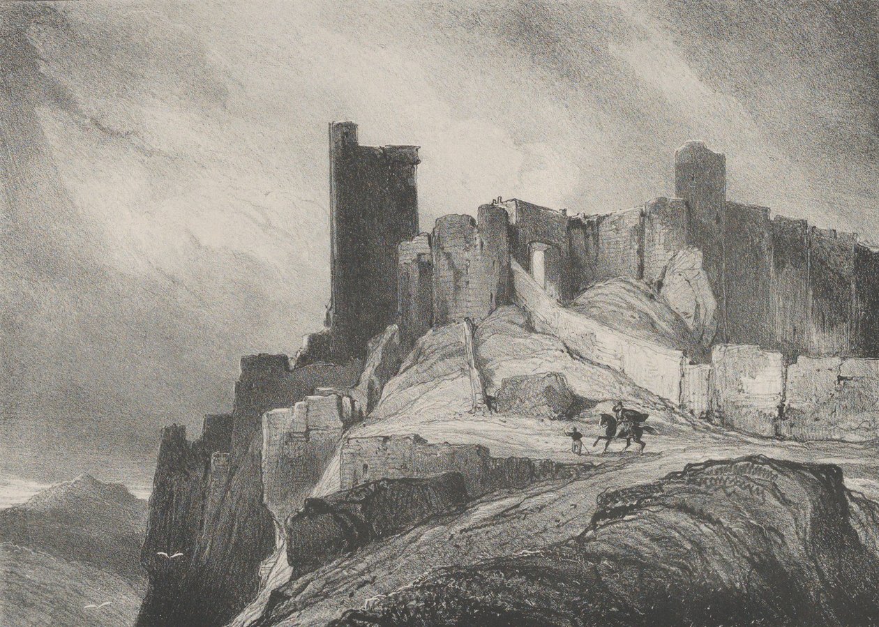 Keep of Polignac، 1831 بواسطة جودفروي إنجلمان