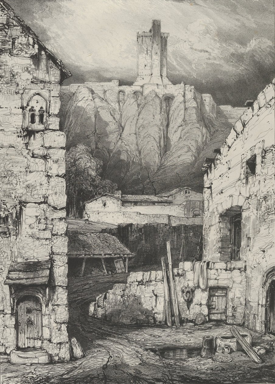 زنزانة Château de Polignac ، ١٨٣٠. بواسطة جودفروي إنجلمان