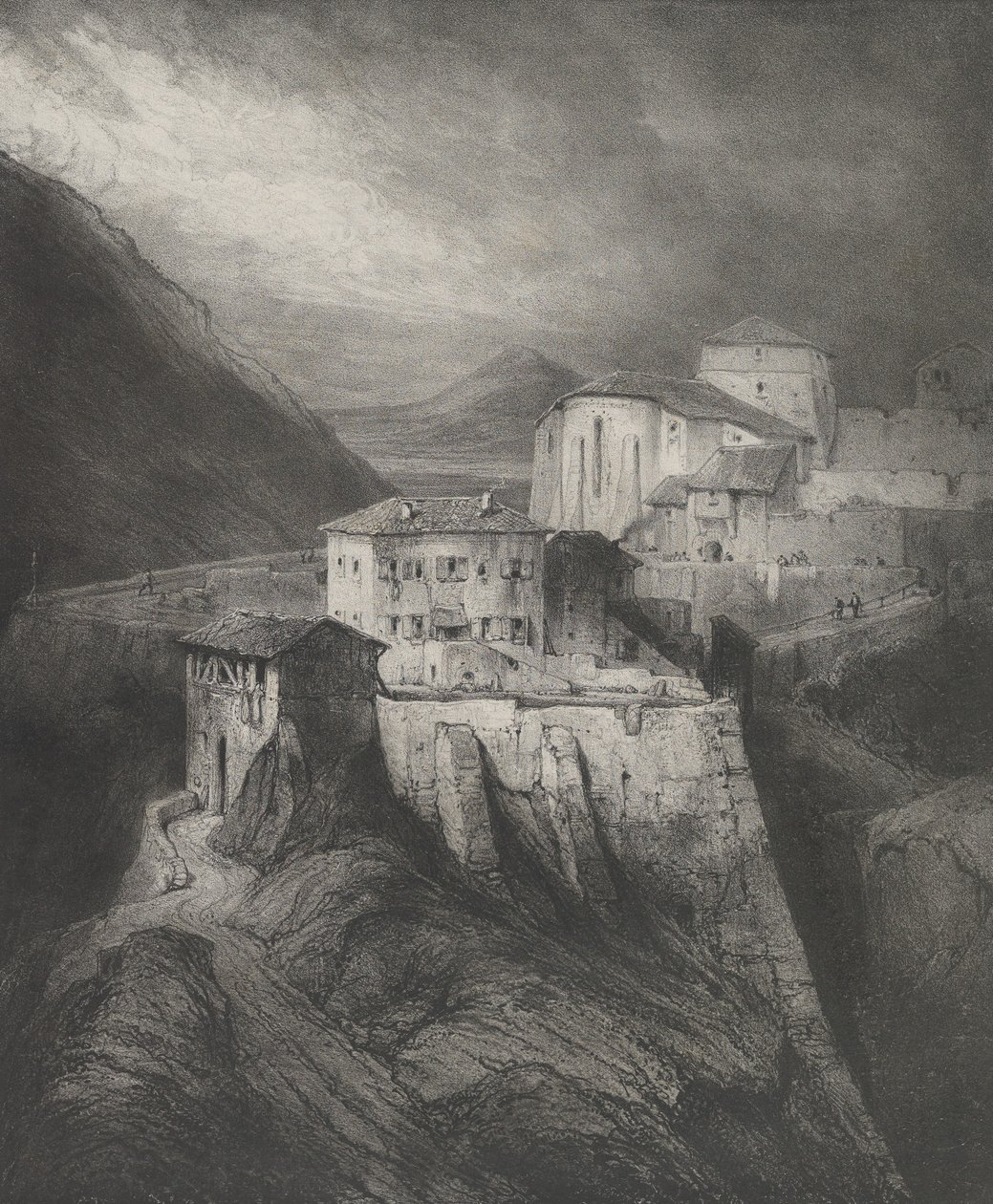 كنيسة القديس جان ، تيير ، 1831. بواسطة جودفروي إنجلمان