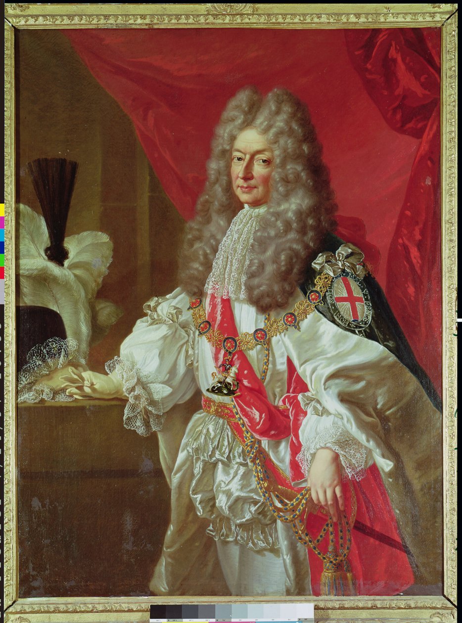 أنطوان نومبر دي كومونت (1633-1723) دوق لوزون ، بعد لوحة رسمها بيتر ليلي (1618-80) بواسطة غودفري كنيلر