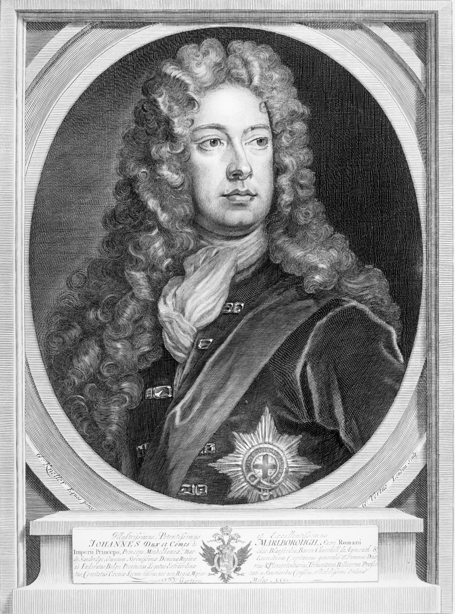 جون تشرشل (1650-1722) دوق مارلبورو الأول ، حوالي 1700 بواسطة غودفري كنيلر