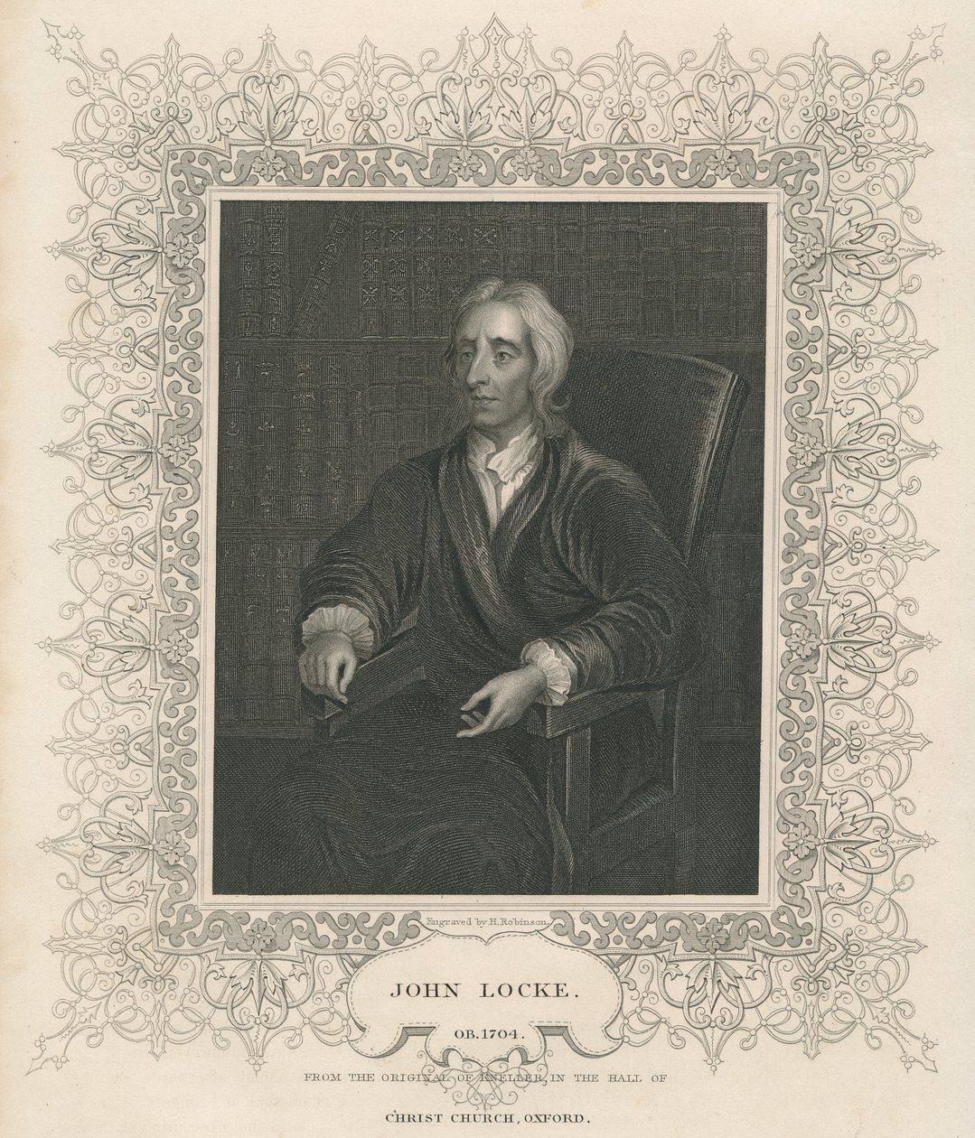 جون لوك (1632-1704) بواسطة غودفري كنيلر