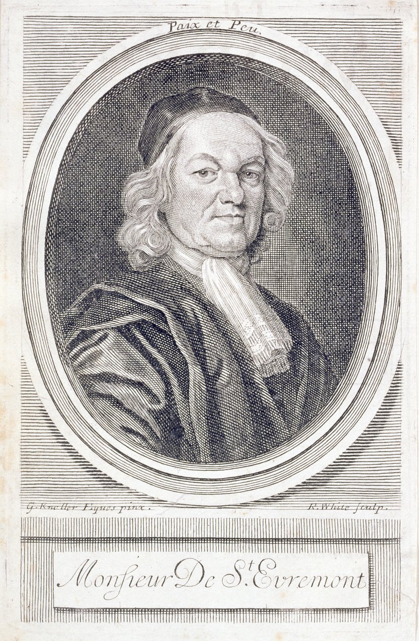Monsieur de St Evremont بواسطة غودفري كنيلر
