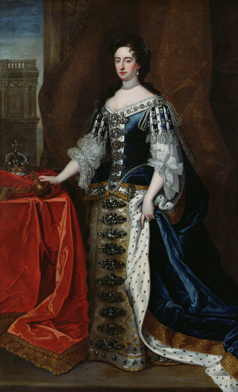 صورة الملكة ماري (1662-1694) (انظر أيضًا 194650) بواسطة غودفري كنيلر
