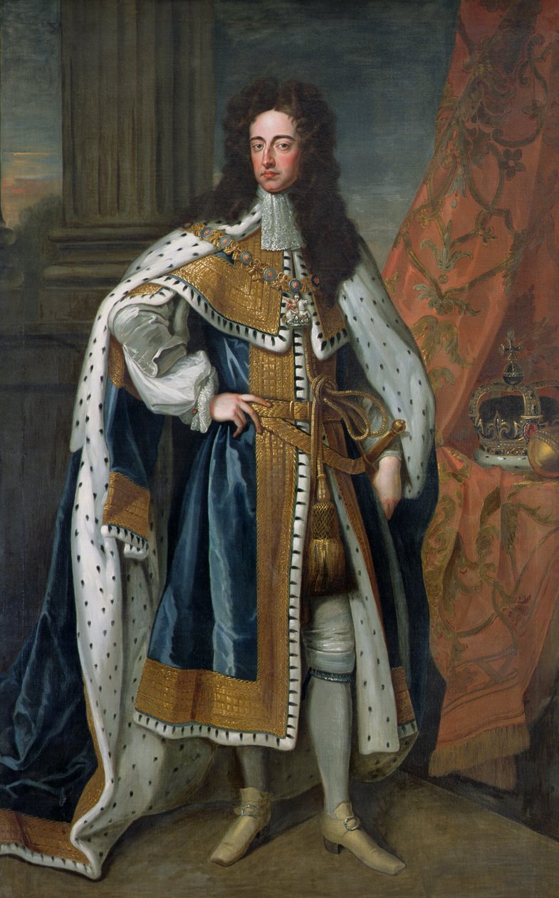 صورة وليام الثالث (1650-1702) من أورانج (انظر أيضًا 194651) بواسطة غودفري كنيلر