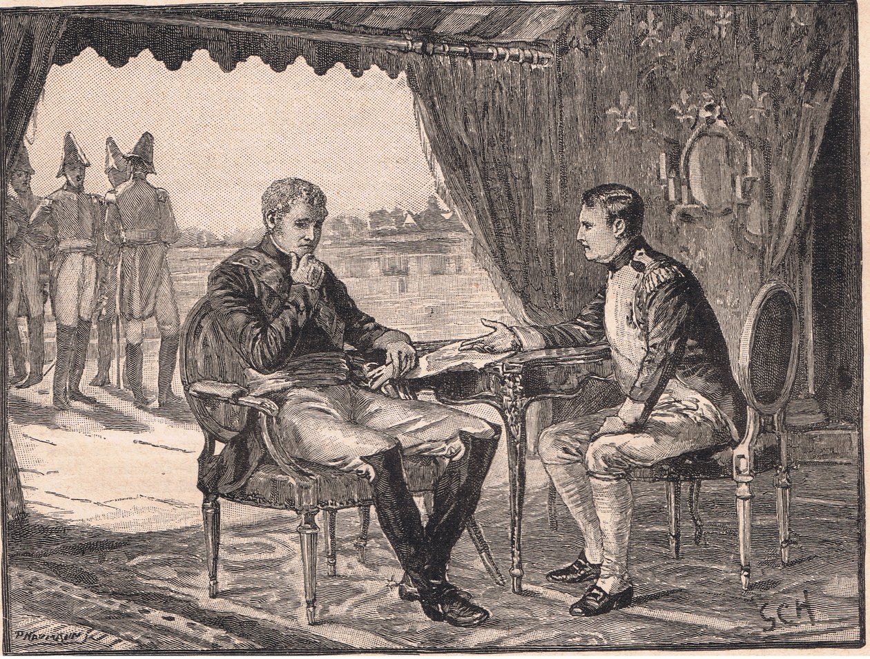 معاهدة تيلسيت م 1807 بواسطة Godfrey C. Hindley