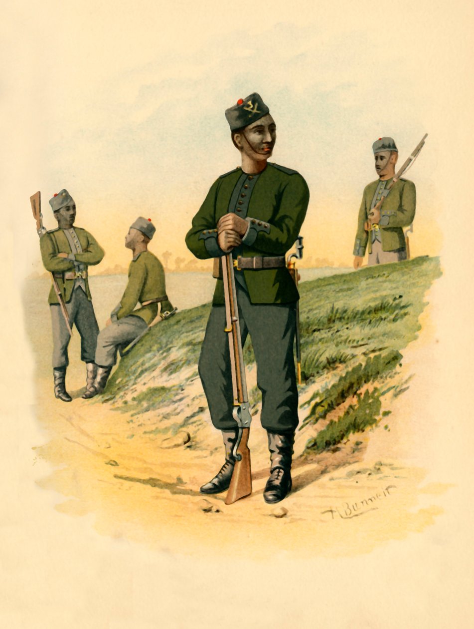 غورخاس الثالث ، 1890. بواسطة جودفري دوجلاس جايلز