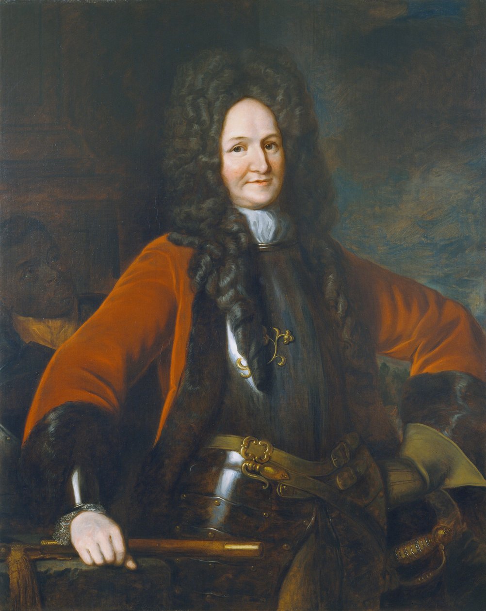 الجنرال هيو ماكاي (c.1640-92) 1690 8G: قُتل في معركة ستينكيرك عام 1692 خلال حرب السنوات التسع (1689-1697) ؛ بواسطة غودفري كنيلر