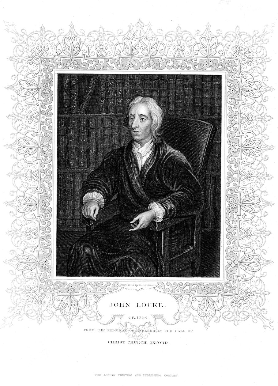 جون لوك ، الفيلسوف الإنجليزي ، c1680-1704 بواسطة غودفري كنيلر