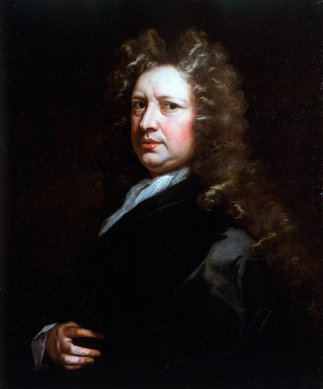 صورة لتوماس بترتون (1635-1710) ، ممثل ، لوحة لودفري كنيلر (1646-1723) ، زيت على قماش بواسطة غودفري كنيلر