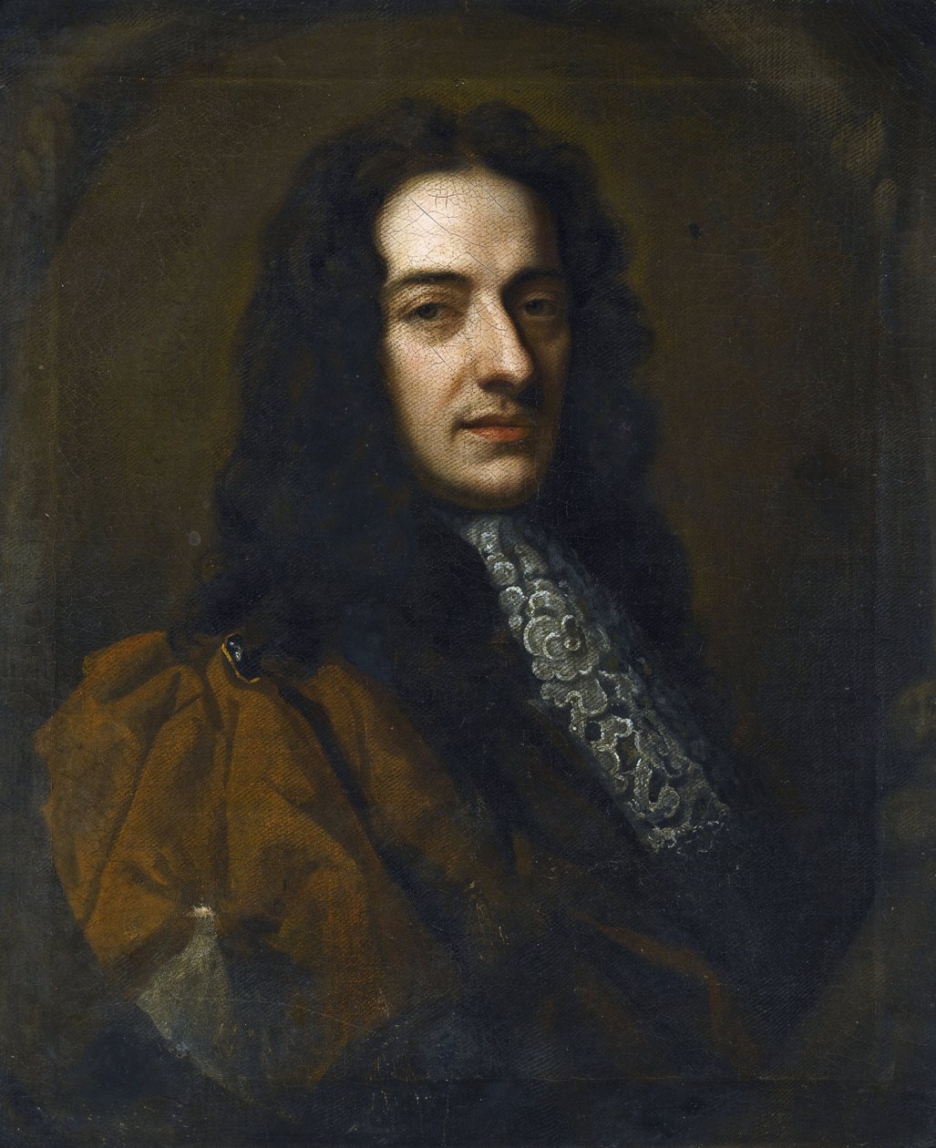 صورة لعازف الكمان والملحن نيكولا ماتيس (ماتيس ، 1670-1698) par Kneller ، السير جوتفري (1646-1723). زيت على قماش ، مقاس: 76 × 65 بواسطة غودفري كنيلر