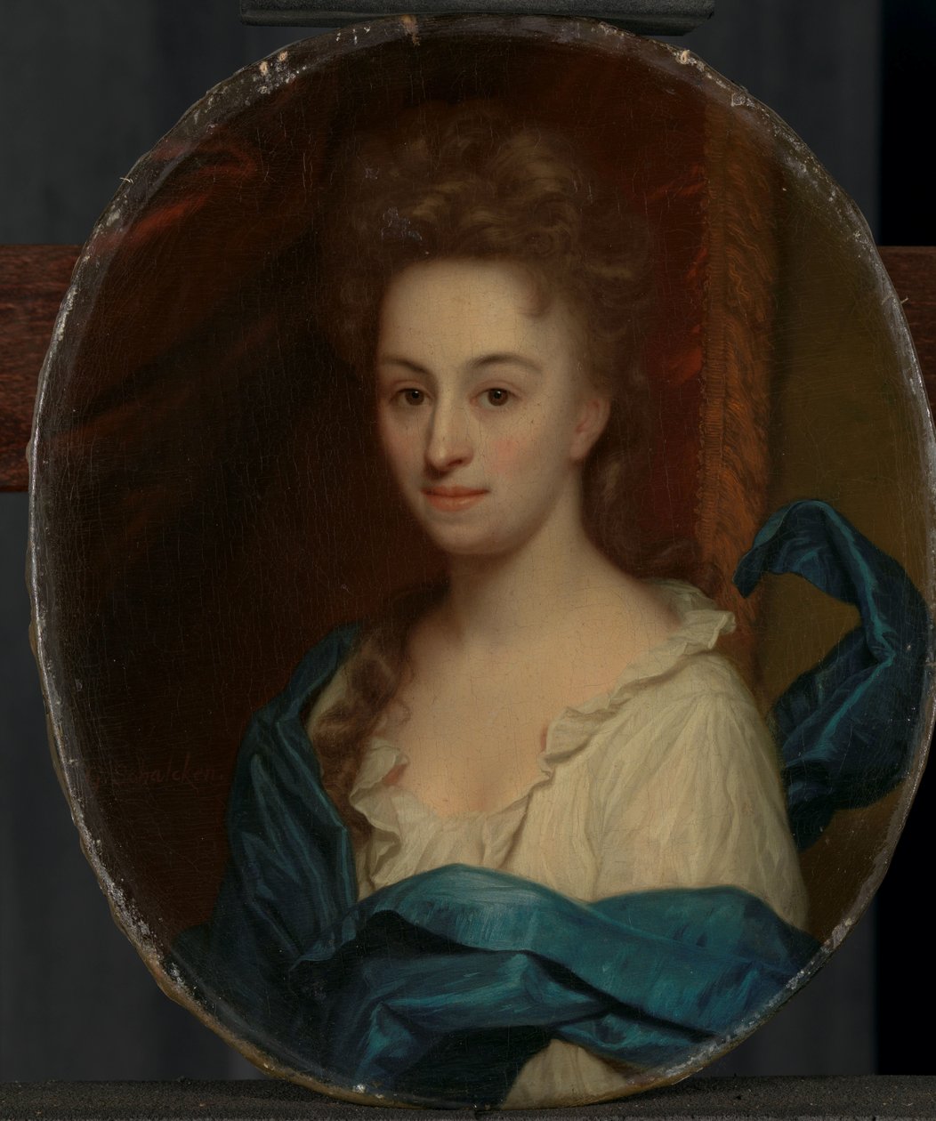 صورة لجوزينا كلارا فان سيترز (1671-1753) ، ابنة جوزينا باردوين بواسطة جودفريد شالكين
