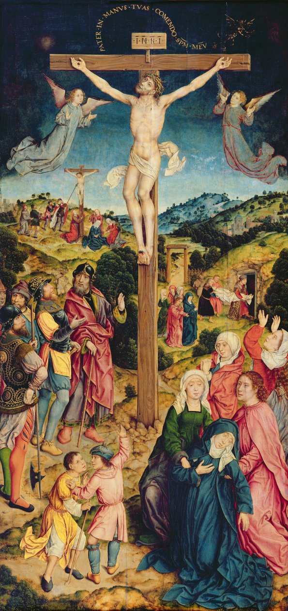 المسيح على الصليب بواسطة Goossen van der Weyden