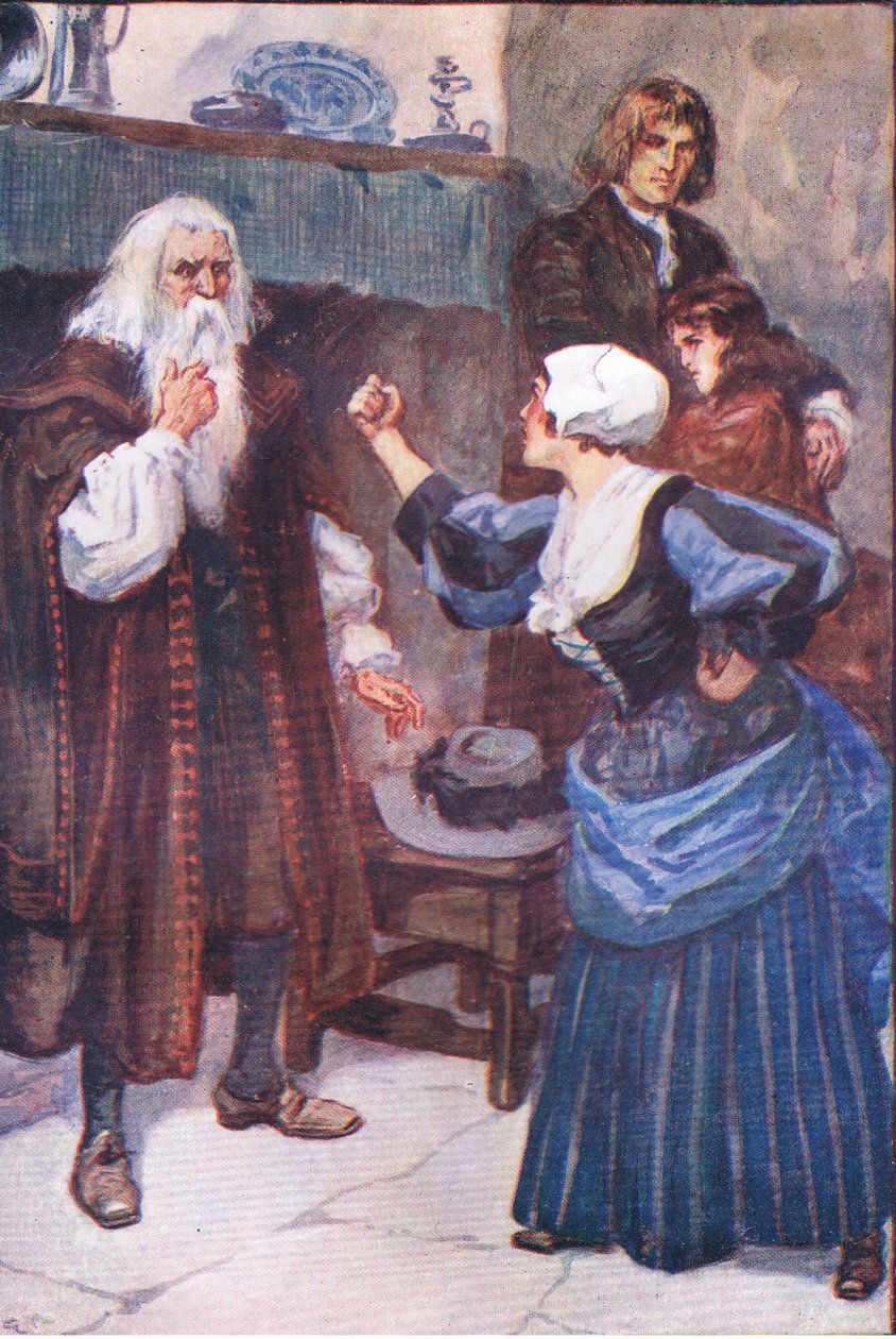 تبكي أنت الشرير القديم والدتي ، من حانة Lorna Doone. بواسطة W & R Chambers Ltd ، 1921 بواسطة جوردون فريدريك براون