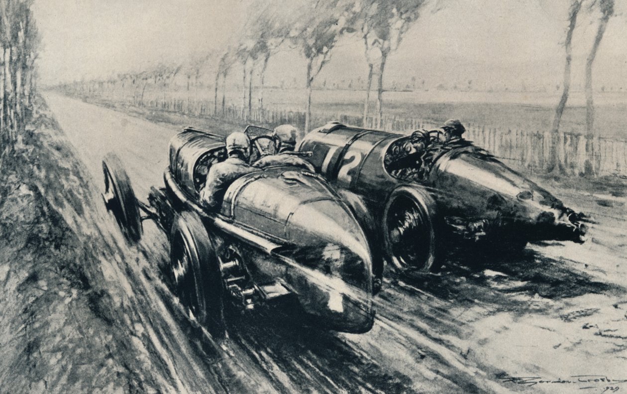 سباق للجائزة الكبرى ، ستراسبورغ 1922 ، 1937 بواسطة جوردون كروسبي