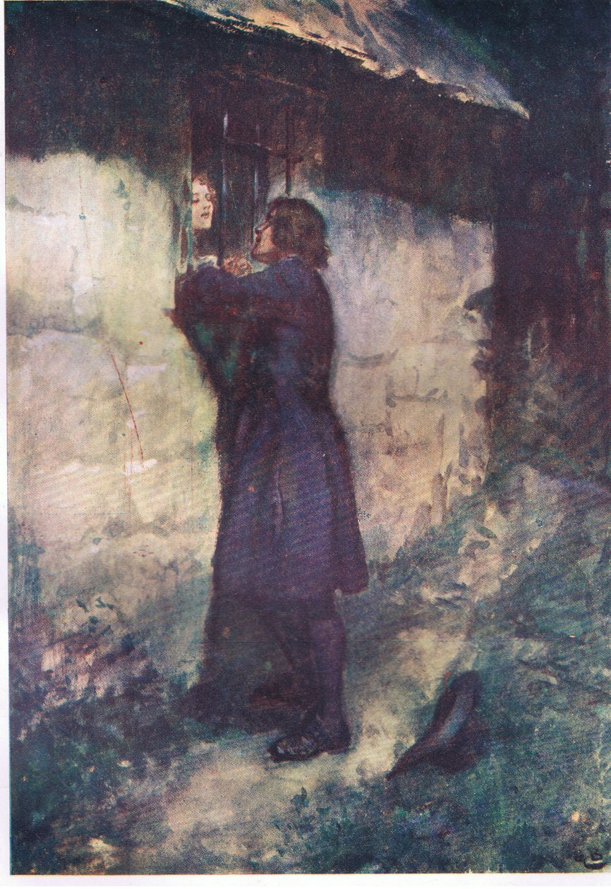 "أنا مجنون مثل أرنب مارس" ، قلت من حانة Lorna Doone. بواسطة W & R Chambers Ltd ، 1921 بواسطة جوردون فريدريك براون