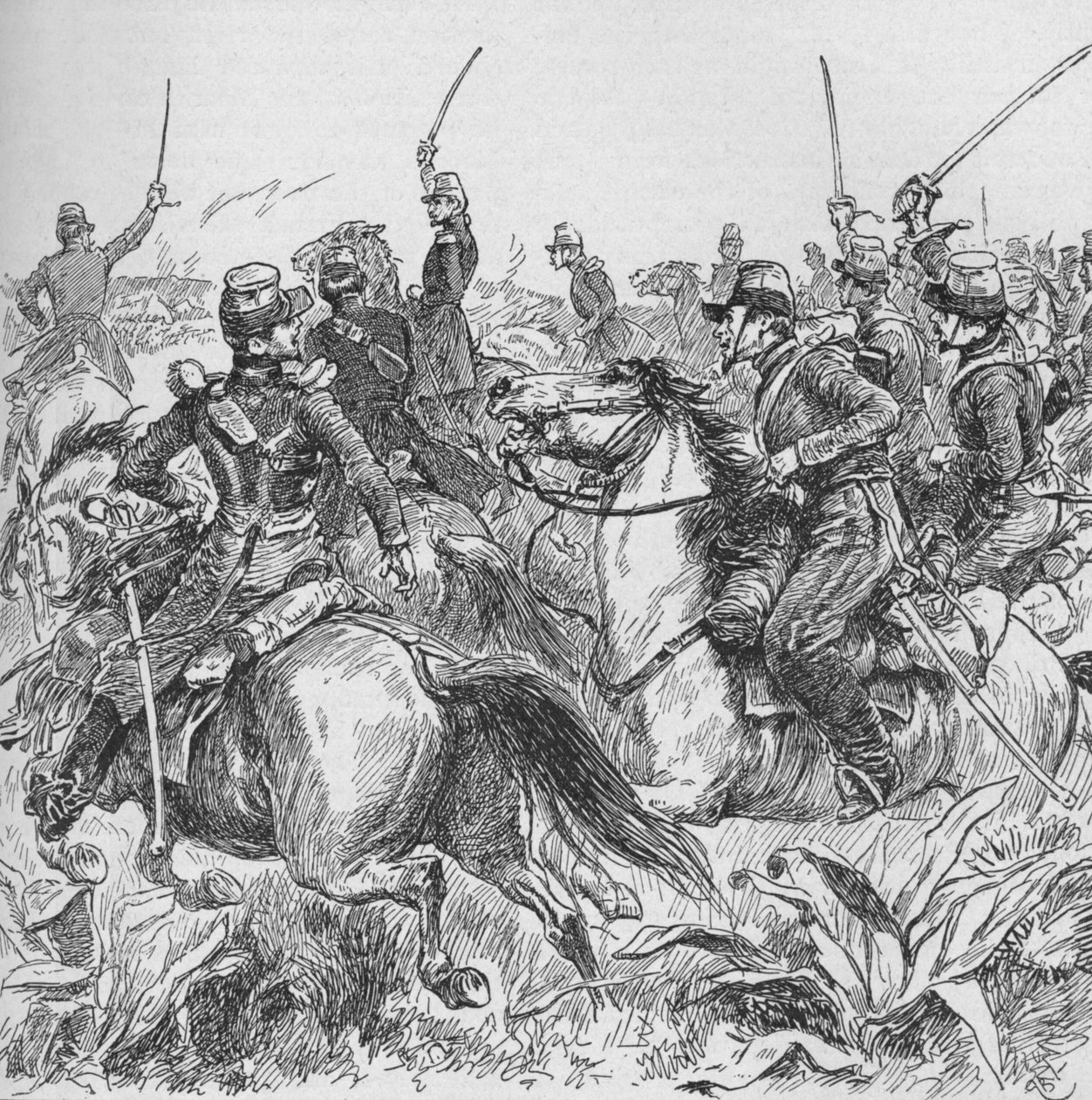 تم الاستيلاء عليها من قبل السكتة الدماغية الجريئة عبد القادر سمالة ، 1902 بواسطة جوردون فريدريك براون
