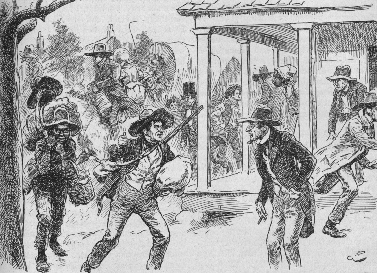 تم التقاط المدينة بفزع يائس ، 1902 بواسطة جوردون فريدريك براون
