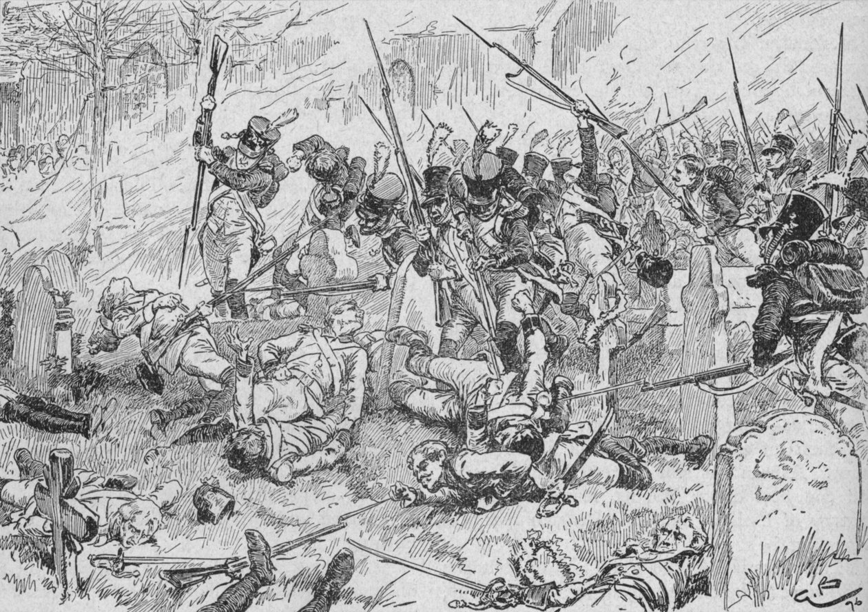 الحرس الشاب في كنيسة Essling ، 1896 ، 1902 بواسطة جوردون فريدريك براون