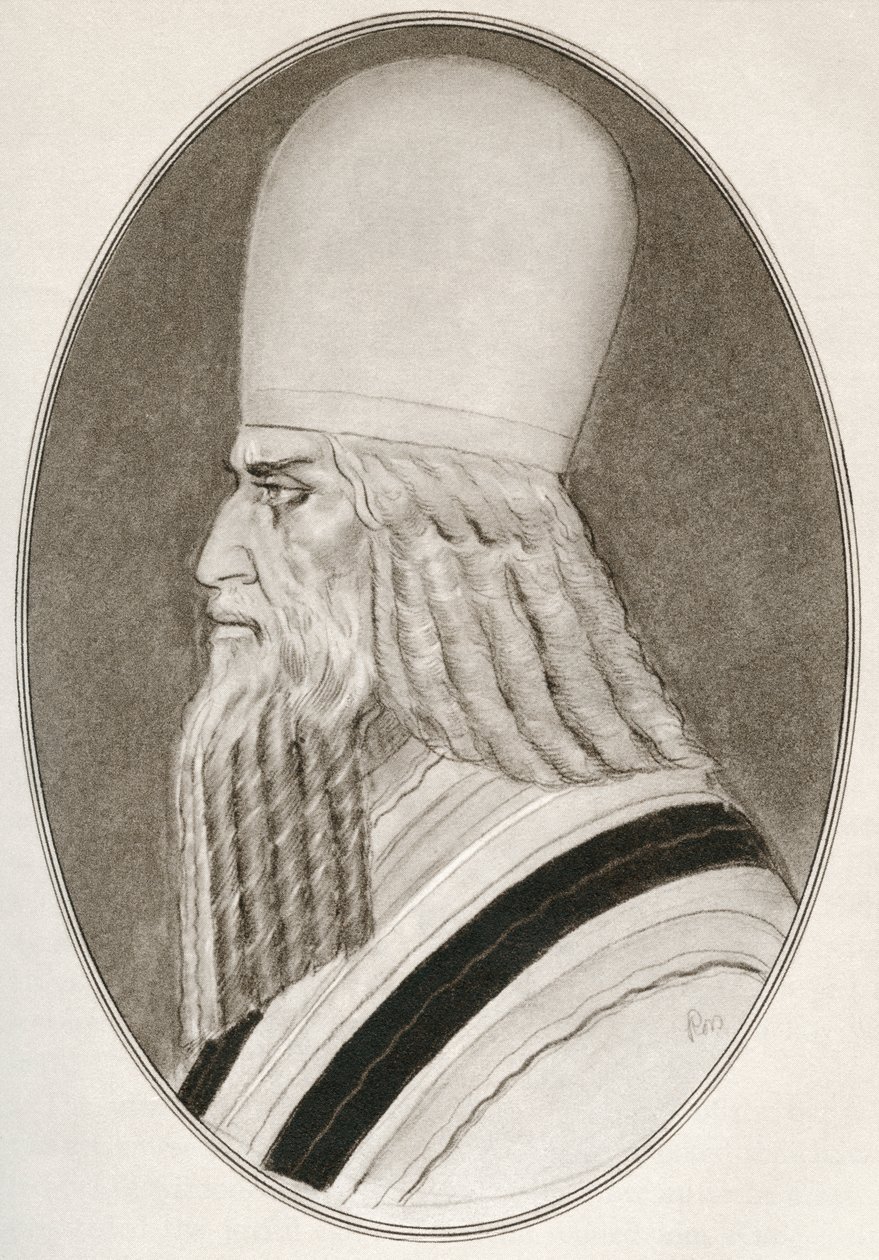 زرادشت ، المعروف أيضًا باسم Zarathustra أو Zarathushtra Spitama أو Ashu Zarathushtra ، من السير الذاتية الحية للقادة الدينيين بواسطة جوردون روس