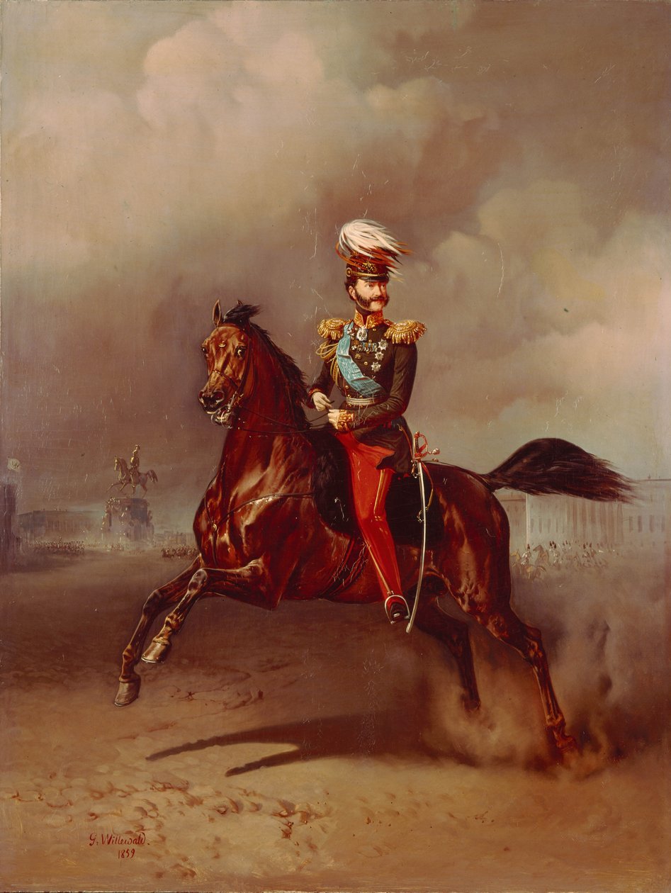 صورة للكونت فلاديمير فيودوروفيتش أدلبرغ 1791-1884 ، 1859 بواسطة جوتفريد ويليوالدي