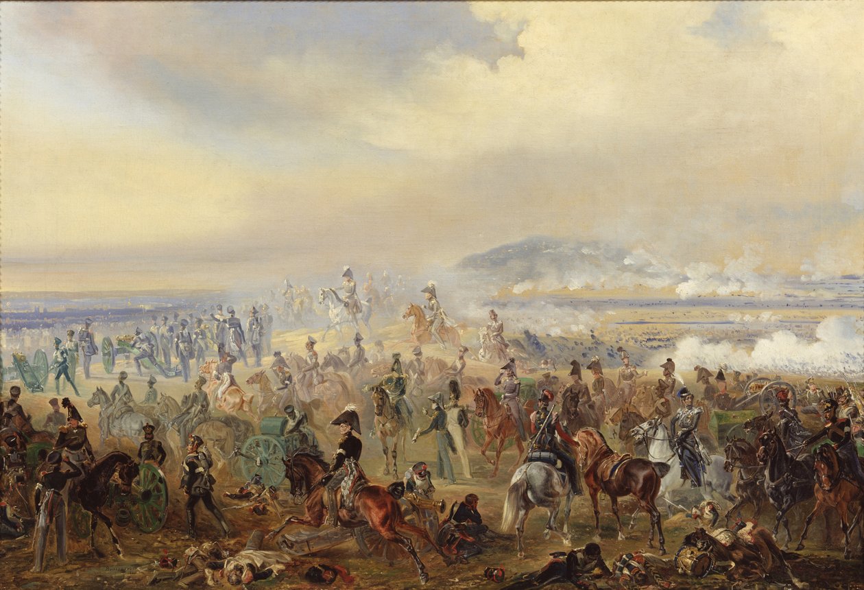 ال معركة لايبزيغ في أكتوبر 1813 ، 1886 بواسطة جوتفريد ويليوالدي