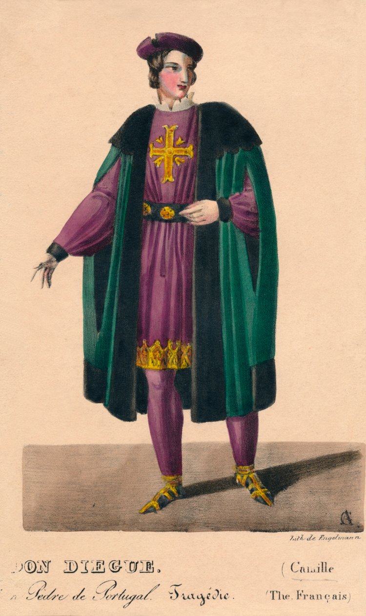 دون دييج ، c1820s. بواسطة Gottfried أو Godefroy Engelmann