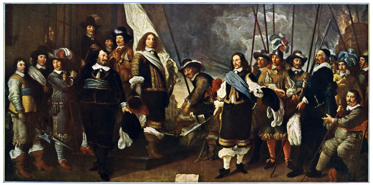الاحتفال في أمستردام بسلام ويستفاليان بواسطة Govaert attr. إلى Flinck